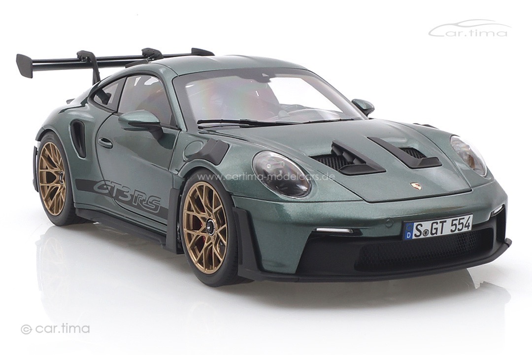 Porsche 911 (992) GT3 RS Malachitgrün Norev 1:18 187356 Porsche 911 (992) GT3 RS Malachitgrün Norev 1:18 187356
