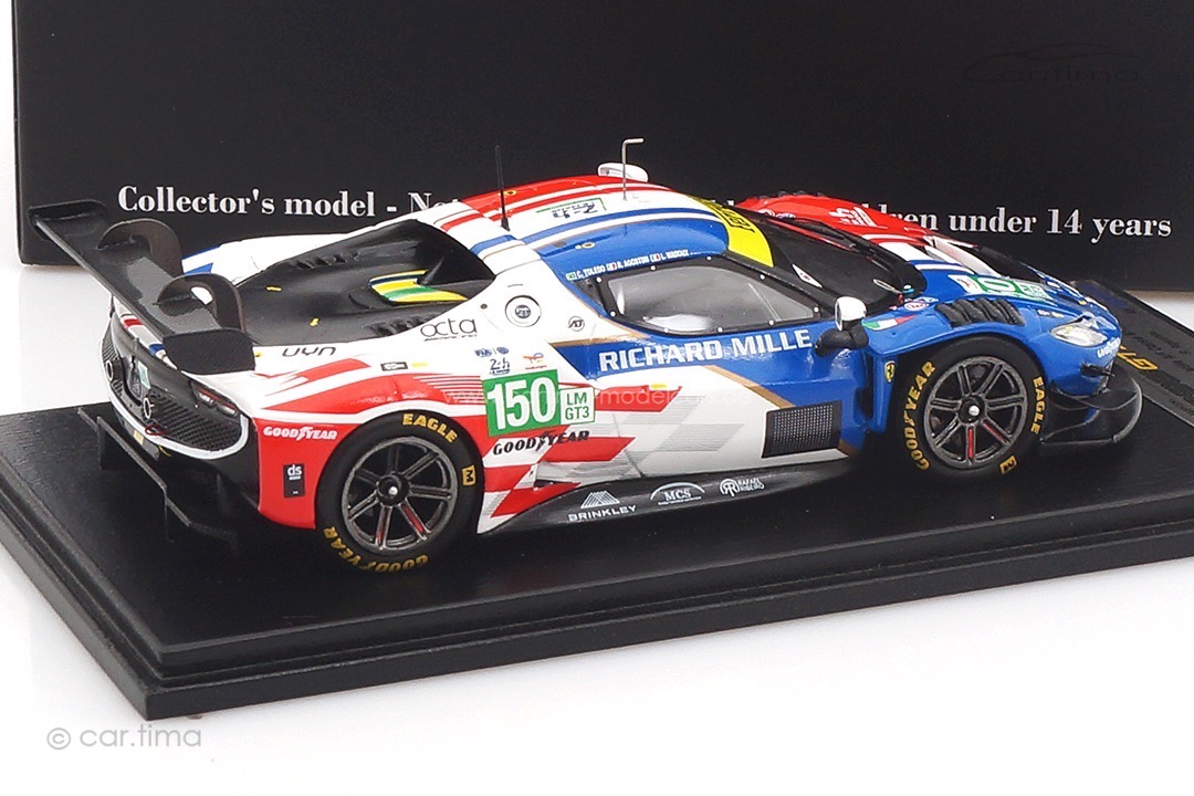 Ferrari 296 GT3 24h Le Mans 2025 Agostini/Toledo/Wadoux Looksmart 1:43 LSLM196