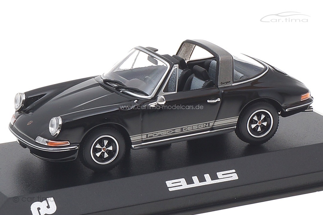 Porsche 911 Targa S 2.4 schwarz Minichamps 1:43 WAP0201980NTRG