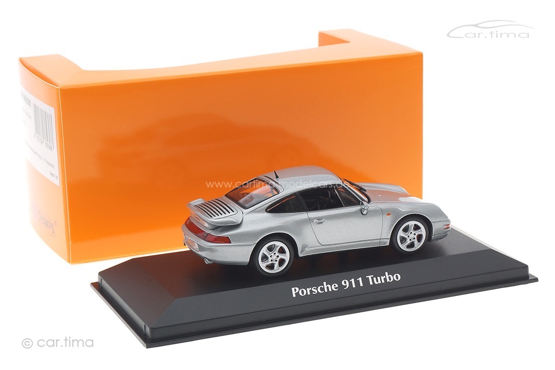 Porsche 911 (993) Turbo silber Minichamps 1:43 940069205