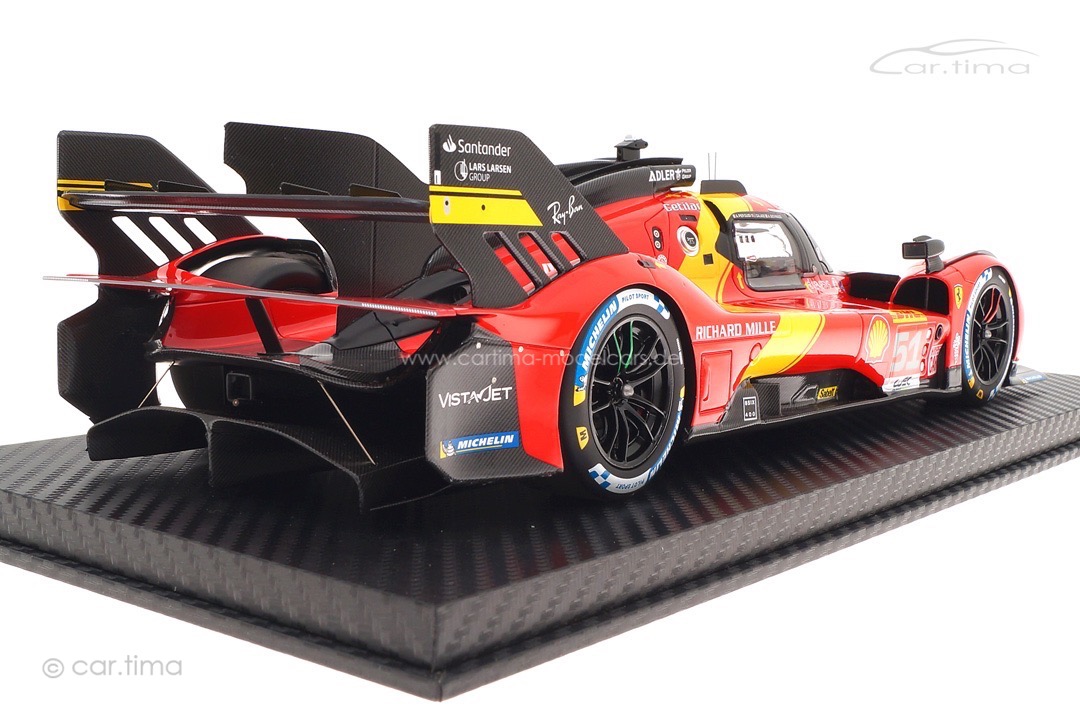 Ferrari 499P WEC 6 hrs. Spa 2023 Calado/Giovinazzi/Pier Guidi BBR 1:18 CS18004 Ferrari 499P WEC 6 hrs. Spa 2023 Calado/Giovinazzi/Pier Guidi BBR 1:18 CS18004