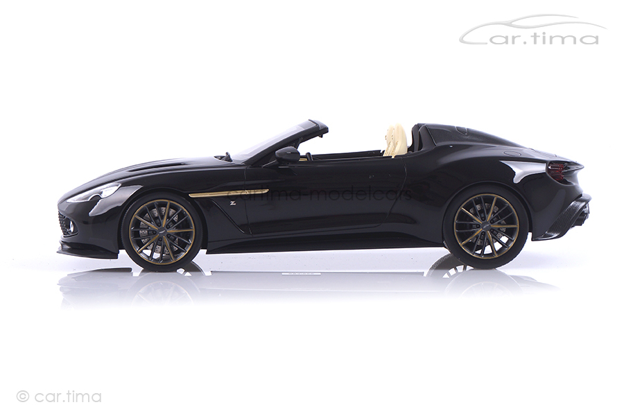 Aston Martin Vanquish Zagato Speedster Scorching black TopSpeed 1:18 TS0231