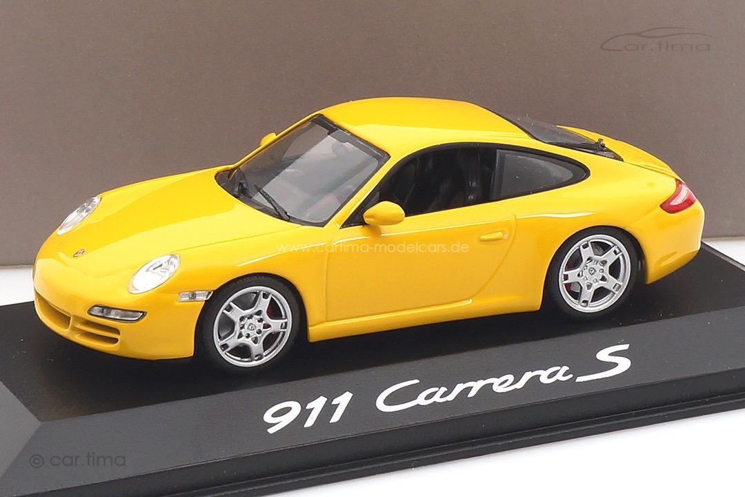 Porsche 911 (997) Carrera S Speedgelb Minichamps 1:43 WAP02011715