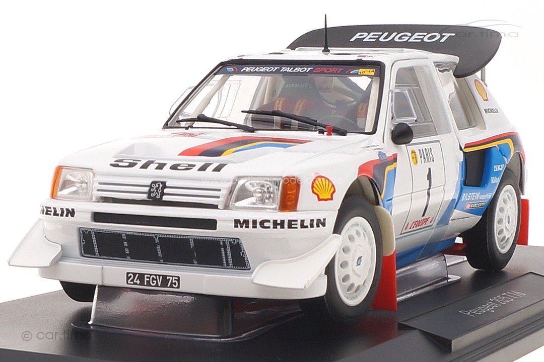 Peugeot 205 T16 Rallye Monte Carlo 1986 Salonen/Harjanne Norev 1:18 184863 Peugeot 205 T16 Rallye Monte Carlo 1986 Salonen/Harjanne Norev 1:18 184863