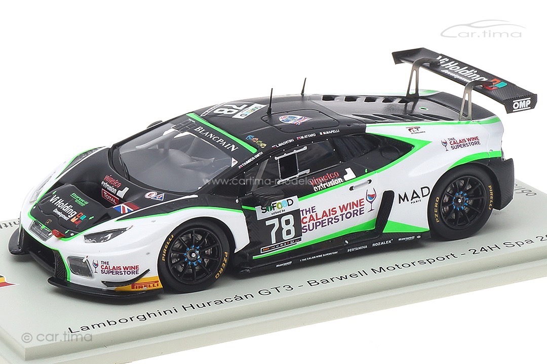 Lamborghini Huracán GT3 24h Spa 2016 Attard/Machitski/Mapelli Spark 1:43 SB293