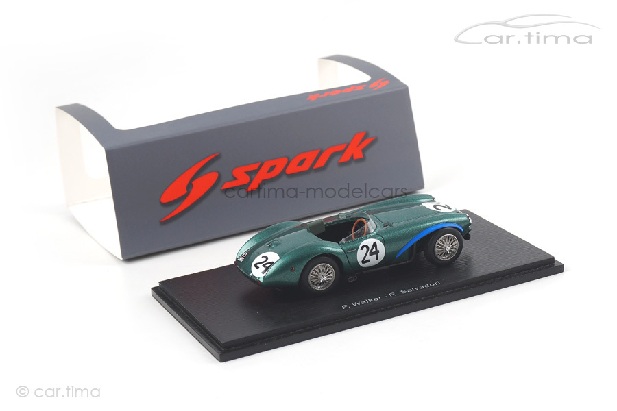 Aston Martin DB3 S 24h Le Mans 1955 Walker/Salvadori Spark 1:43 S2421 Aston Martin DB3 S 24h Le Mans 1955 Walker/Salvadori Spark 1:43 S2421