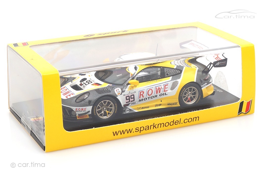 Porsche 911 GT3 R 24h Spa 2019 Campbell/Olsen/Werner Spark 1:43 SB256
