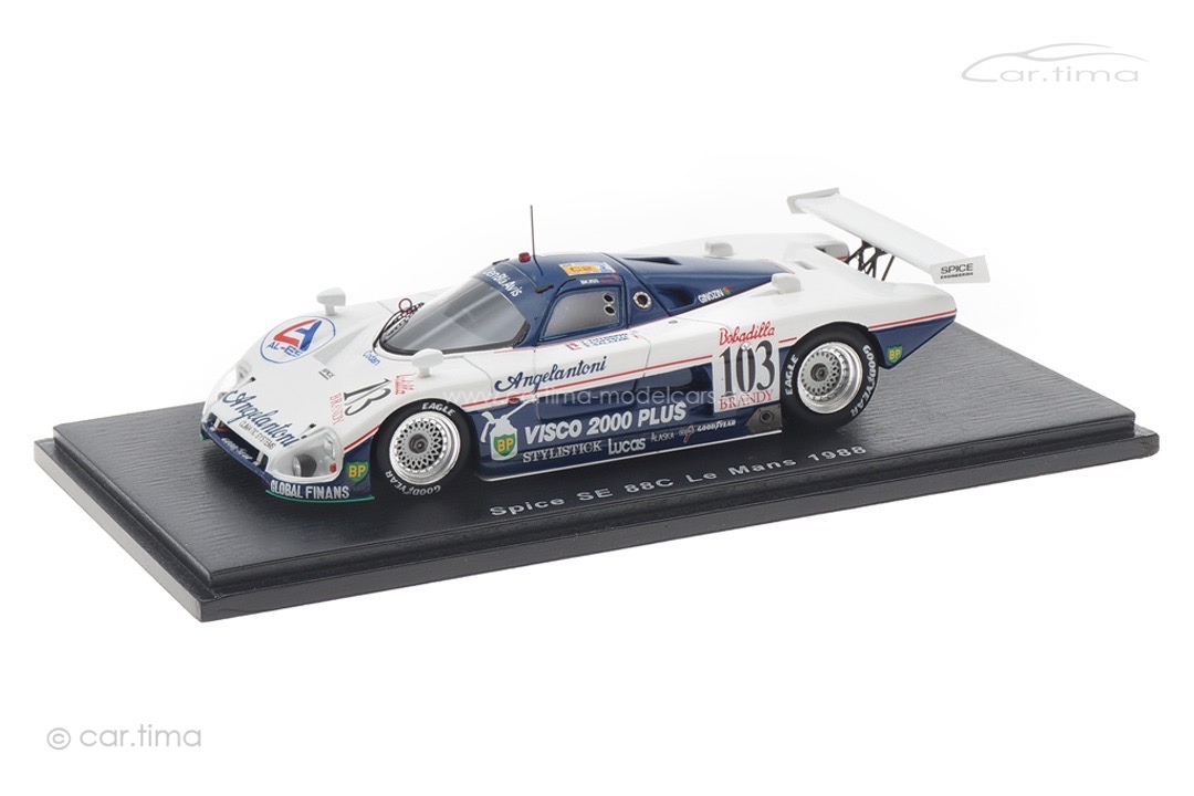 Spice SE 88C 24h Le Mans 1988 Coppelli/Salazar/Thyrring Spark 1:43 S4767 Spice SE 88C 24h Le Mans 1988 Coppelli/Salazar/Thyrring Spark 1:43 S4767