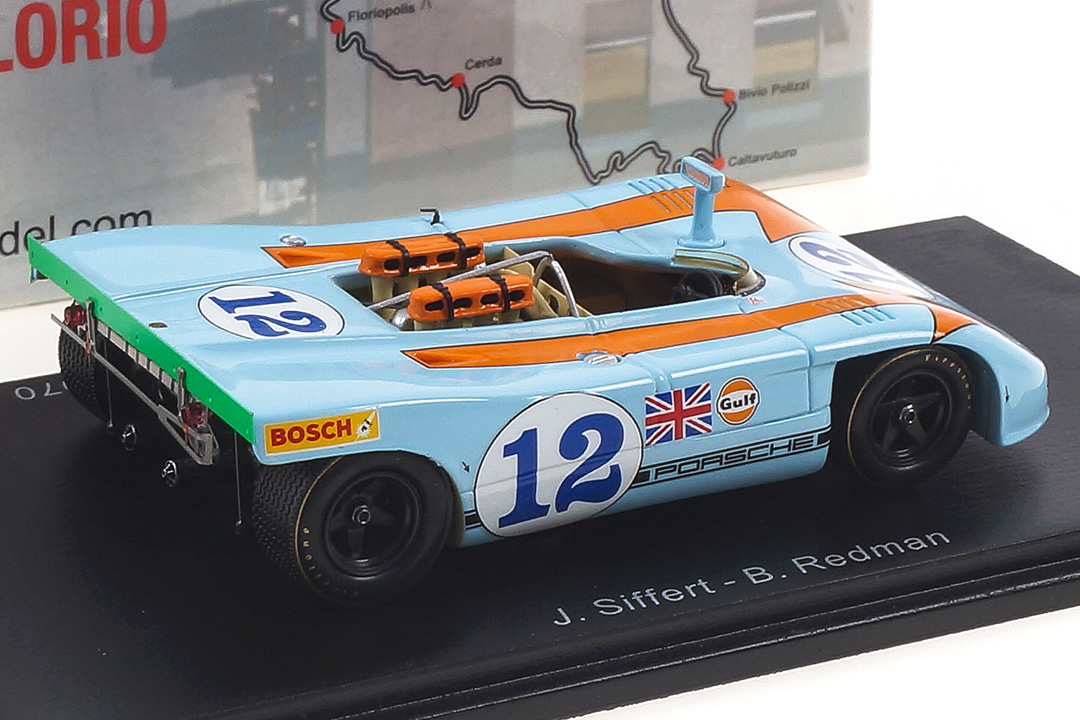 Porsche 908/03 Winner Targa Florio 1970 Siffert/Redman Spark 1:43 43TF70