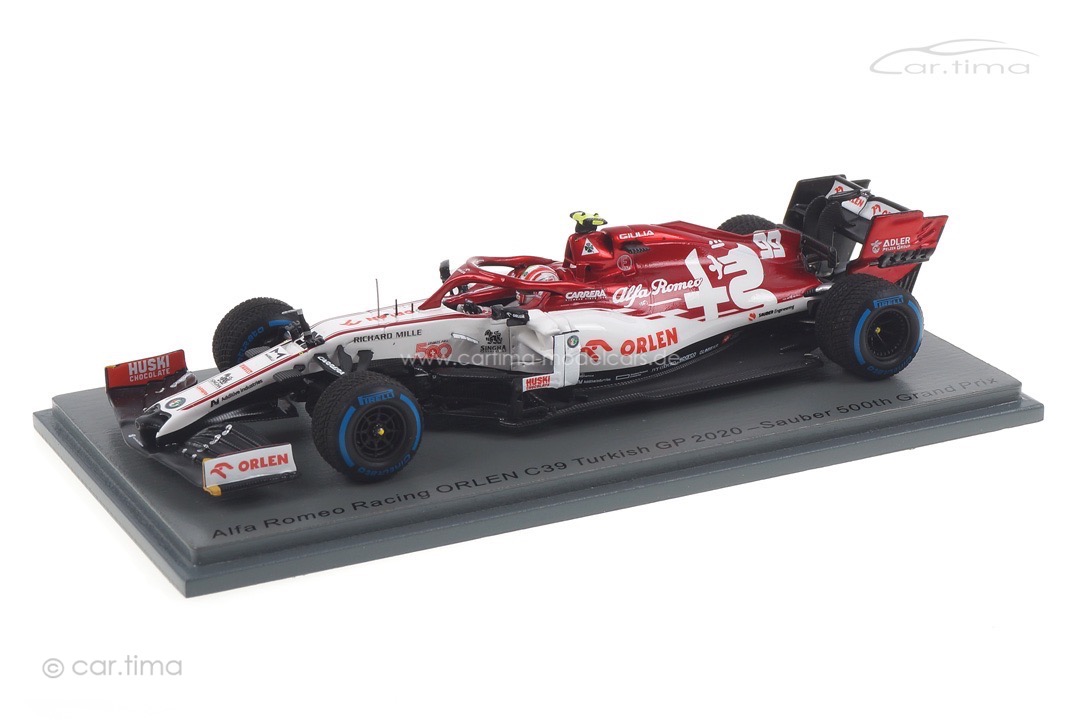 Alfa Romeo Racing C39 GP Türkei 2020 Antonio Giovinazzi Spark 1:43 S6493 Alfa Romeo Racing C39 GP Türkei 2020 Antonio Giovinazzi Spark 1:43 S6493
