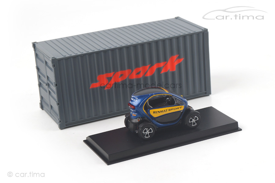 Renault Twizy blau Spark 1:43 SDC002 Renault Twizy blau Spark 1:43 SDC002