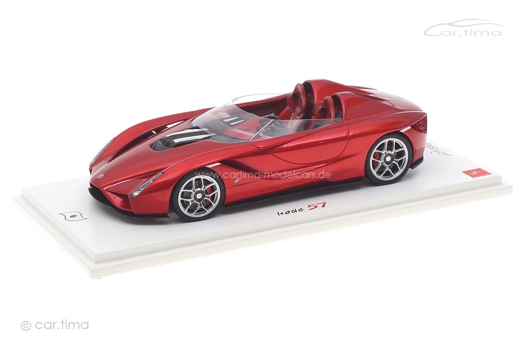 Ken Okuyama Design Kode 57 rot Spark 1:43 SJ098 Ken Okuyama Design Kode 57 rot Spark 1:43 SJ098