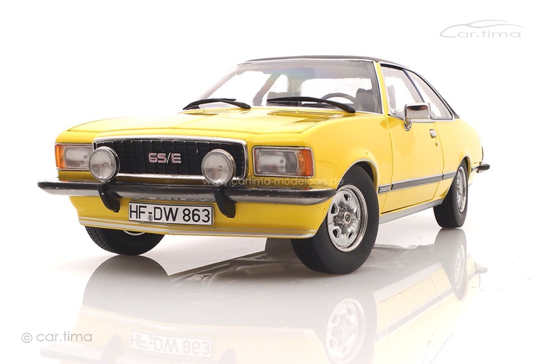 Opel Commodore B GS/E Coupé gelb Touring 1:18 18048003