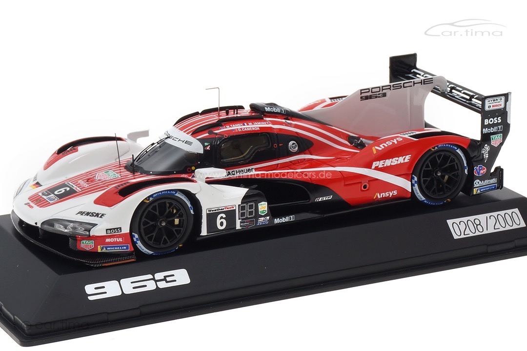 Porsche 963 24h Daytona 2023 Cameron/Jaminet/Tandy Spark 1:43 WAP0205010RDAY Porsche 963 24h Daytona 2023 Cameron/Jaminet/Tandy Spark 1:43 WAP0205010RDAY