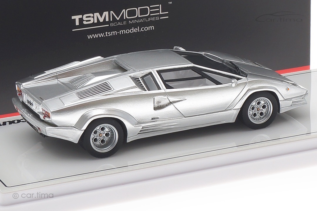 Lamborghini Countach 25th Anniversary Grigio TSM 1:43 TSM430659 Lamborghini Countach 25th Anniversary Grigio TSM 1:43 TSM430659