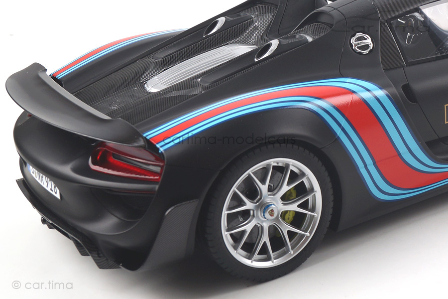 Porsche 918 Spyder Weissach Package Rundenrekord Nürburgring Marc Lieb GT Spirit 1:12 ZM084