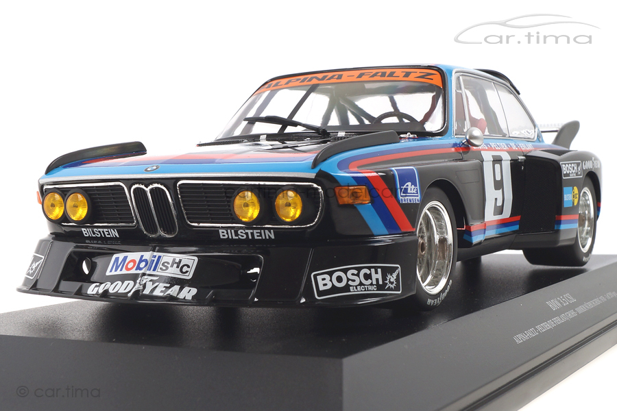 BMW 3.5 CSL 1000 km Nürburgring 1976 Peltier/De Fierlant/Grohs Minichamps 1:18 155762609 BMW 3.5 CSL 1000 km Nürburgring 1976 Peltier/De Fierlant/Grohs Minichamps 1:18 155762609