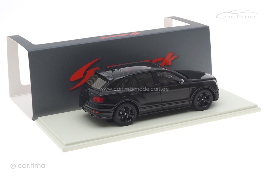 Bentley Bentayga Black Specification Spark 1:43 S7791
