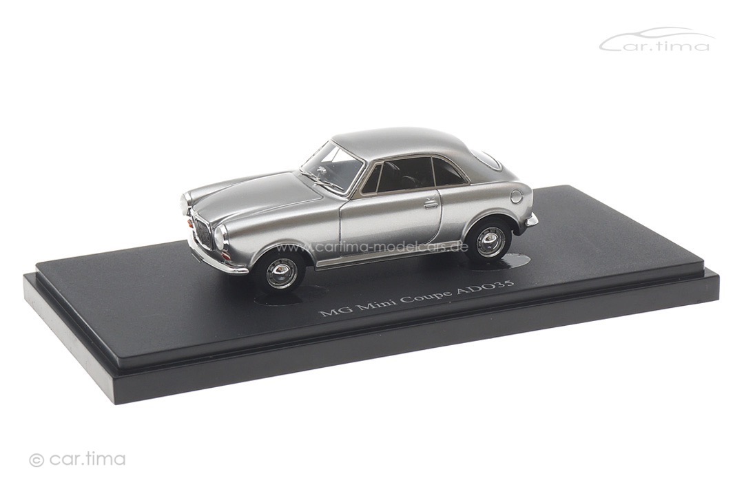 MG Mini Coupé AD035 1960 silber autocult 1:43 06056 MG Mini Coupé AD035 1960 silber autocult 1:43 06056