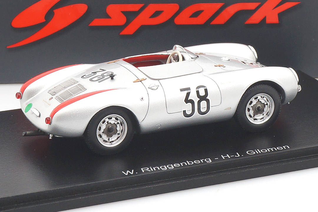 Porsche 550 Sypder 24h Le Mans 1955 Gilomen/Ringgenberg Spark 1:43 S9715