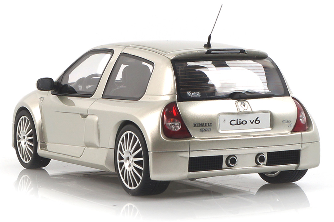 Renault Clio V6 Phase 2 Gris titanium OttOmobile 1:18 OT842