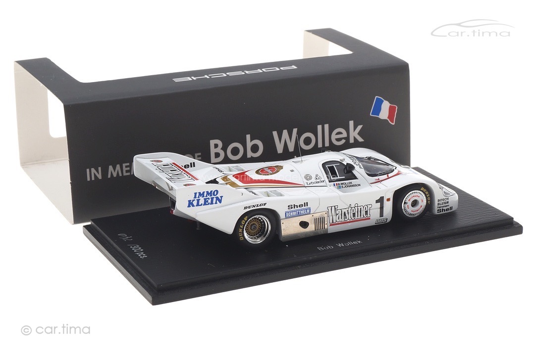 Porsche 956 Winner DRM Zolder 1983 Bob Wollek Spark car.tima EXCLUSIVE 1:43 CA-WOL-06