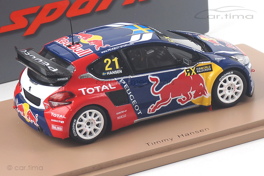 Peugeot 208 Winner World RX Kanada 2016 Timmy Hansen Spark 1:43 S5194 Peugeot 208 Winner World RX Kanada 2016 Timmy Hansen Spark 1:43 S5194