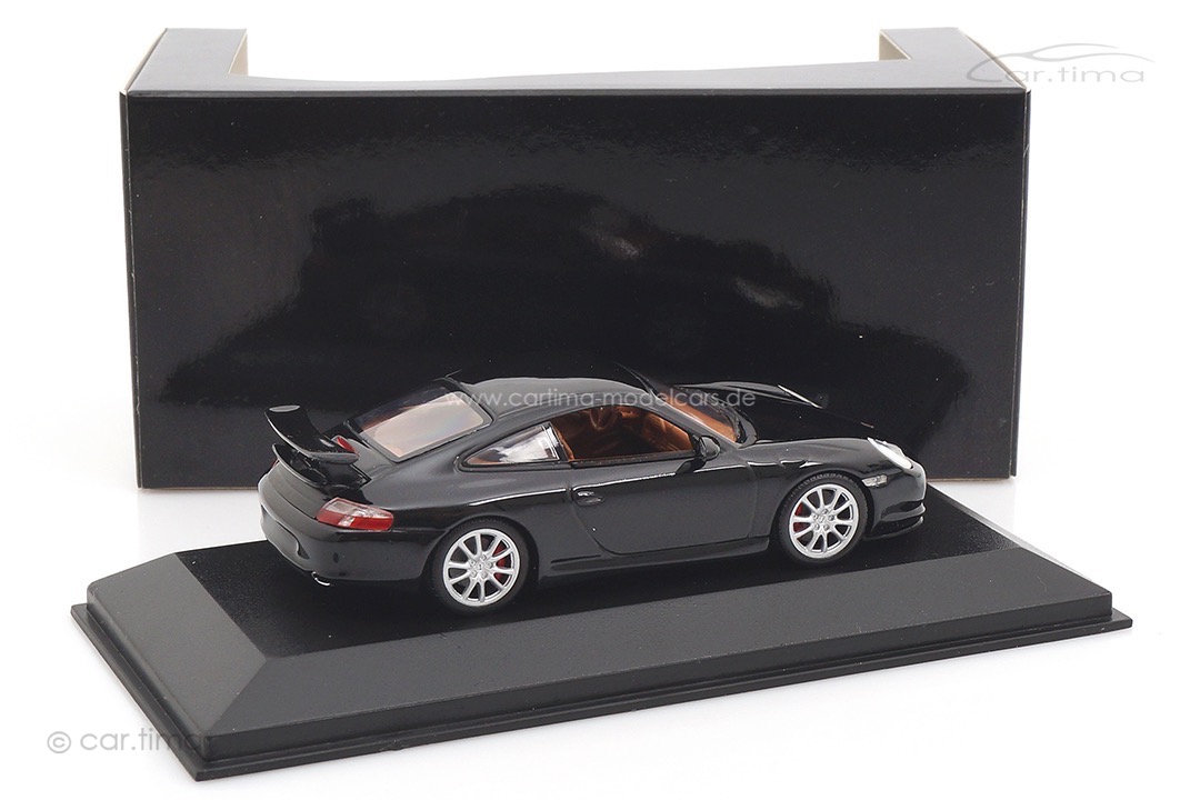 Porsche 911 (996) GT3 Schwarz Minichamps 1:43 400062024
