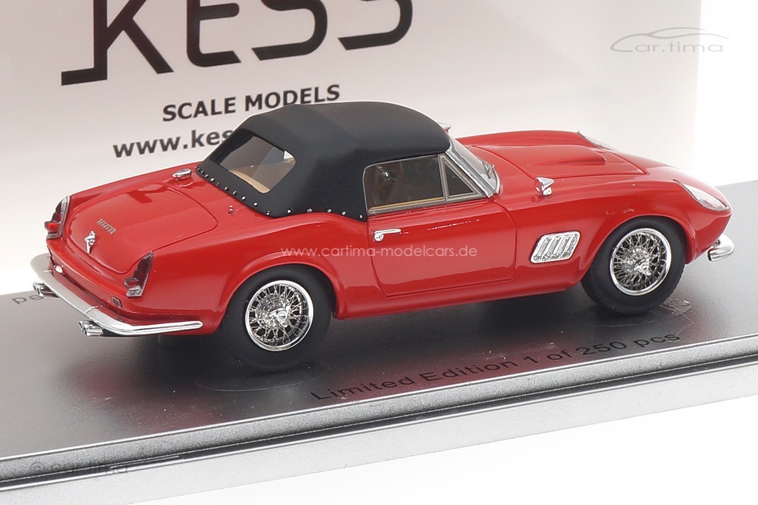 Ferrari Modena 250 GT California Spyder Closed 1961 rot Kess 1:43 KE43058001 Ferrari Modena 250 GT California Spyder Closed 1961 rot Kess 1:43 KE43058001
