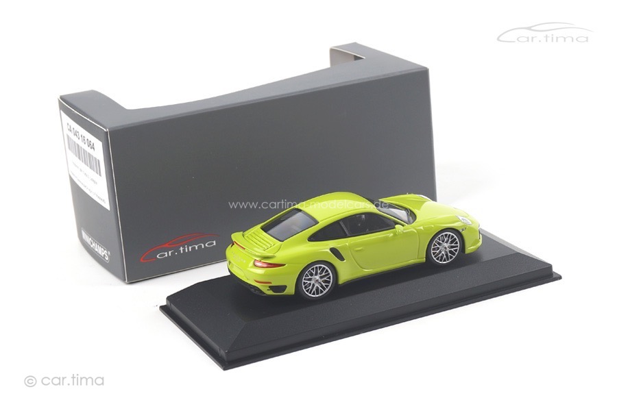 Porsche 911 (991) Turbo S Lichtgrün Minichamps 1:43 CA04316064 Porsche 911 (991) Turbo S Lichtgrün Minichamps 1:43 CA04316064