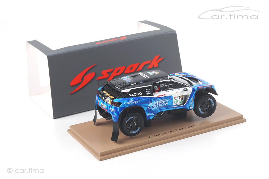 Peugeot 3008 DKR Dakar Rally 2017 Dumas/Guehennec Spark 1:43 S5614