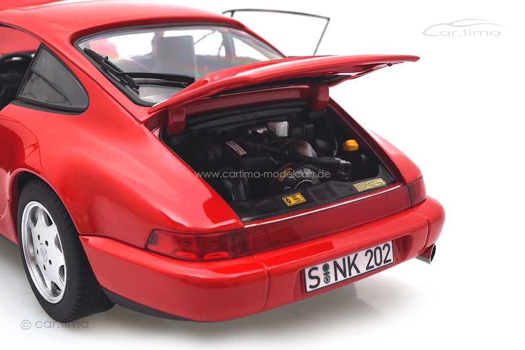 Porsche 911 (964) Carrera 2 1990 Indischrot Norev 1:18 187320 Porsche 911 (964) Carrera 2 1990 Indischrot Norev 1:18 187320