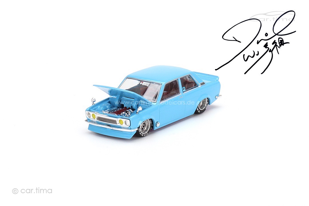 Datsun KAIDO 510 Tanto V2 blau  MINI GT 1:64 KHMG042