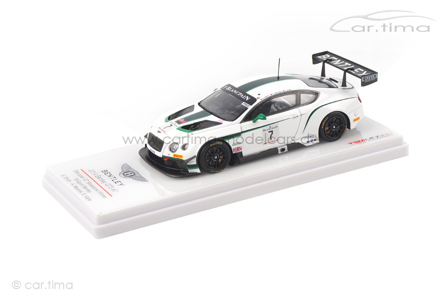 Bentley Continental GT3 Winner Blancpain Silverstone 2014 TSM 1:43 TSM154315