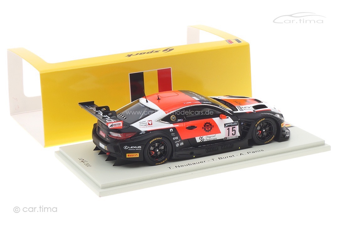 Lexus RCF GT3 24h Spa 2020 Buret/Neubauer/Panis Spark 1:43 SB402 Lexus RCF GT3 24h Spa 2020 Buret/Neubauer/Panis Spark 1:43 SB402