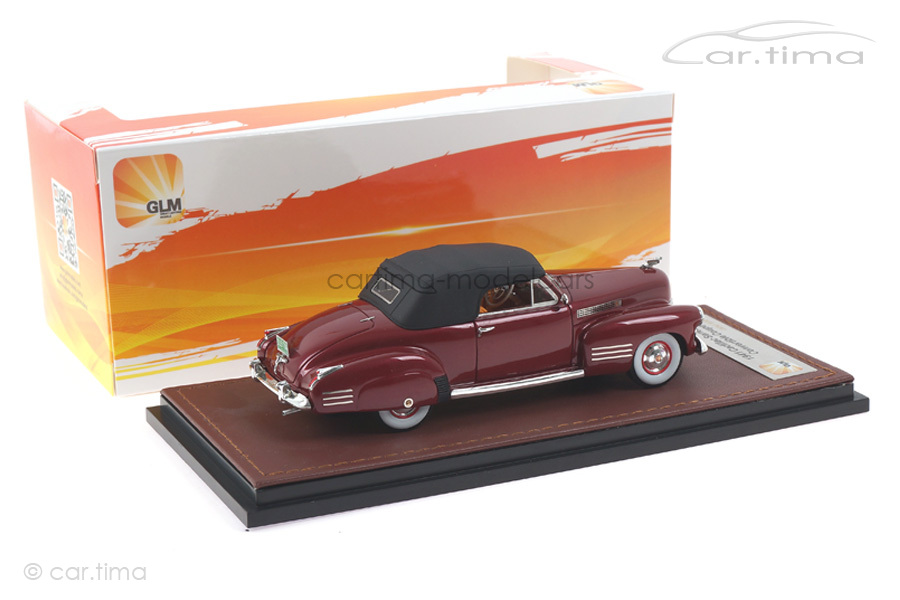 Cadillac Series 62 Convertible Coupe rot GLM 1:43 GLM119704 Cadillac Series 62 Convertible Coupe rot GLM 1:43 GLM119704