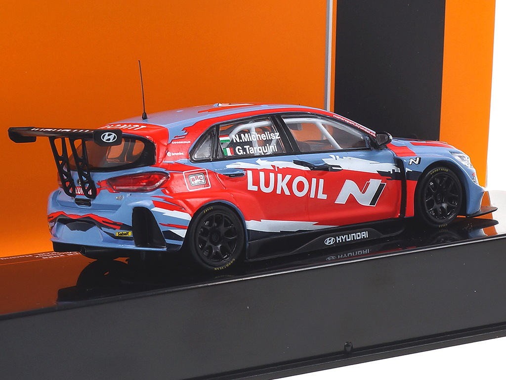 Hyundai i30 N TCR Präsentation WTCR 2020 Michelisz/Tarquini IXO 1:43 GTM148 Hyundai i30 N TCR Präsentation WTCR 2020 Michelisz/Tarquini IXO 1:43 GTM148