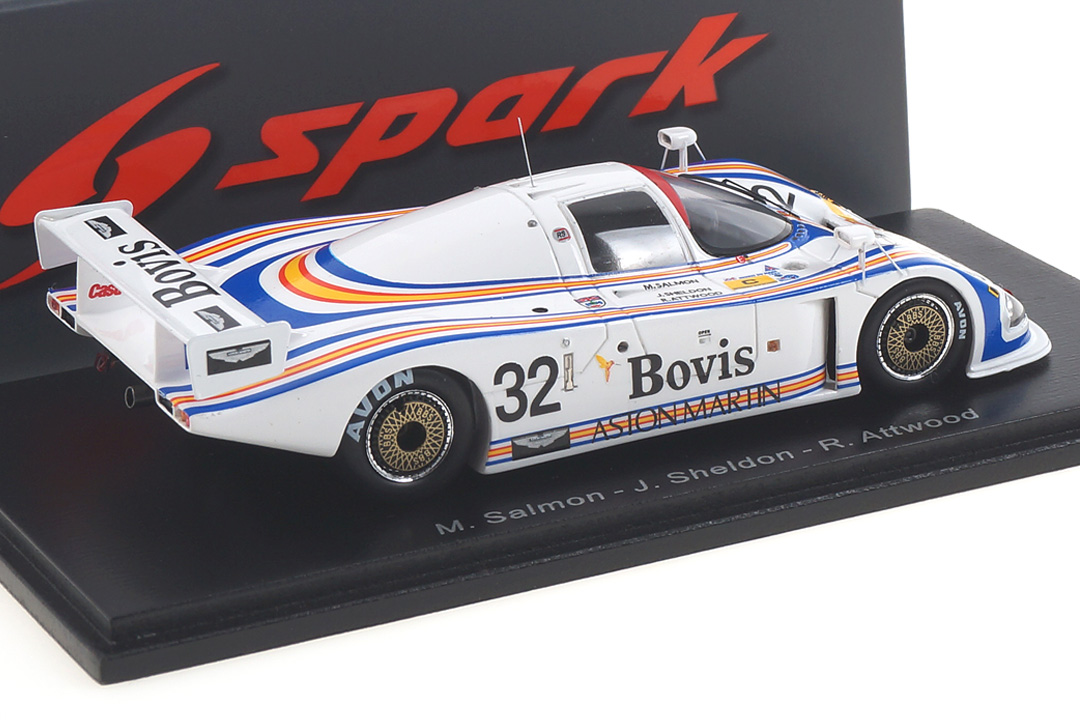 Aston Martin Nimrod C2B 24h Le Mans 1984 Salmon/Sheldon/Attwood Spark 1:43 S0565 Aston Martin Nimrod C2B 24h Le Mans 1984 Salmon/Sheldon/Attwood Spark 1:43 S0565