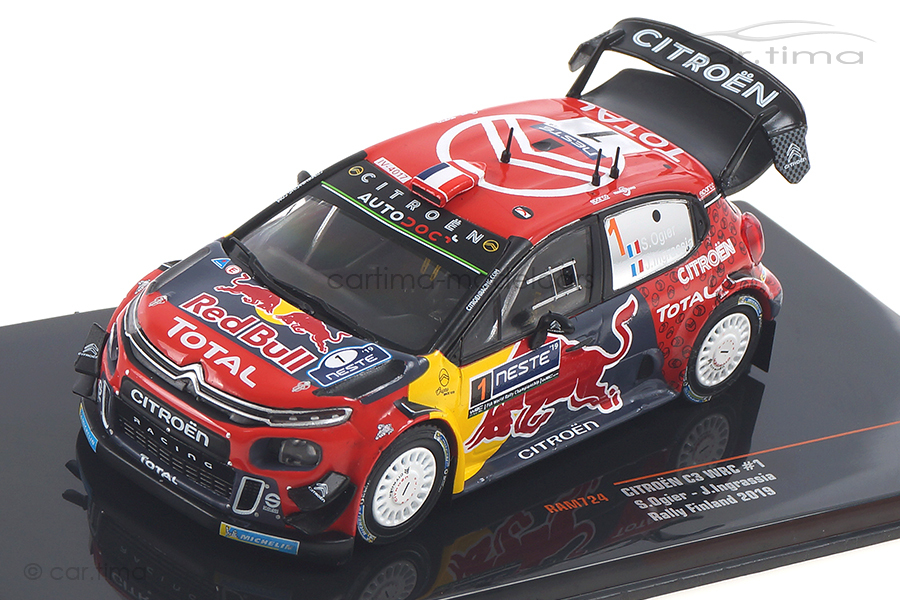 Citroen C3 WRC Rallye Finnland 2019 Ingrassia/Ogier IXO 1:43 RAM724 Citroen C3 WRC Rallye Finnland 2019 Ingrassia/Ogier IXO 1:43 RAM724
