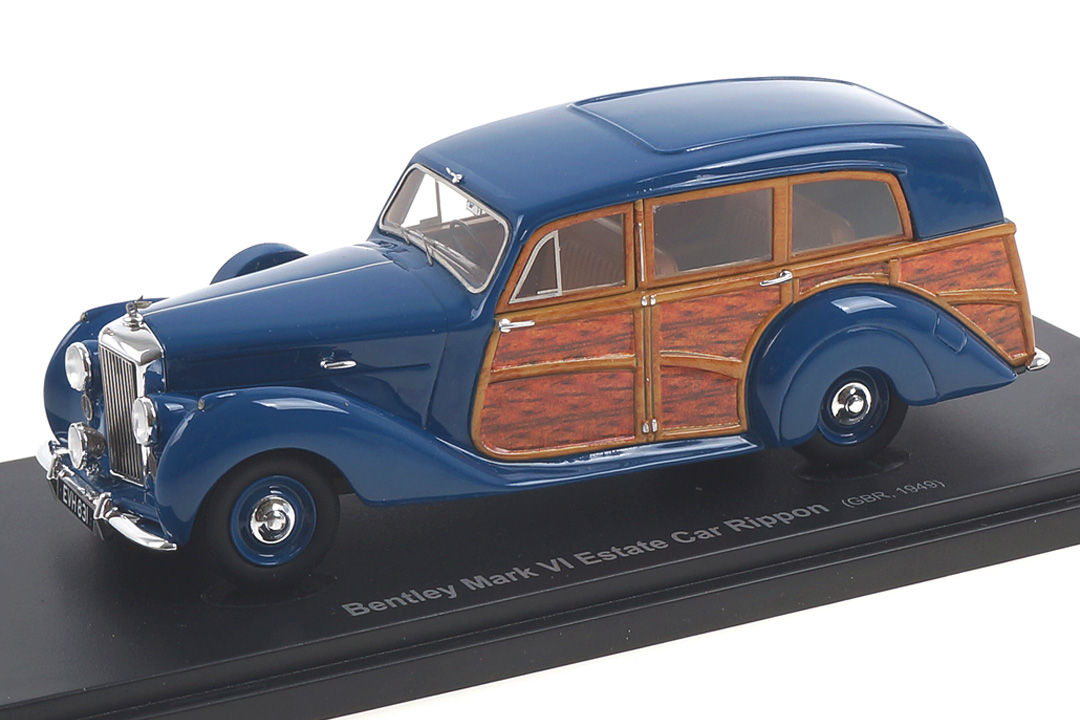 Bentley Mark VI Estate Car Rippon blau autocult 1:43 60051 Bentley Mark VI Estate Car Rippon blau autocult 1:43 60051
