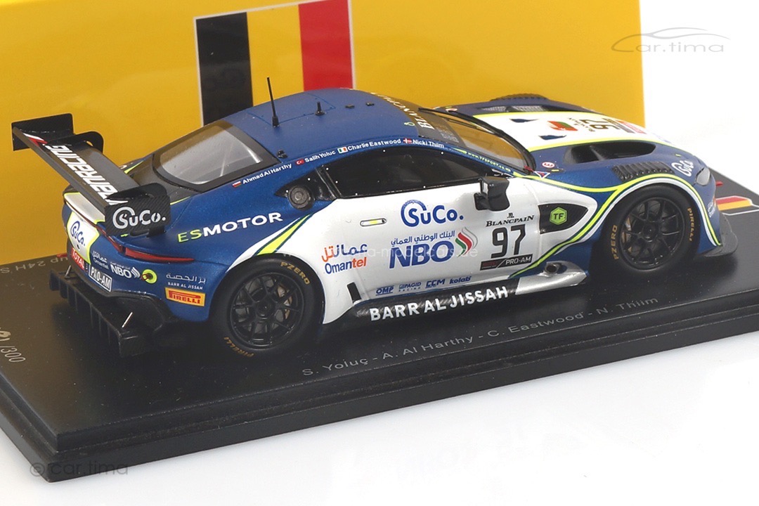 Aston Martin Vantage AMR GT3 24h Spa 2019 Eastwood/Harthy/Thiim Spark 1:43 SB265 Aston Martin Vantage AMR GT3 24h Spa 2019 Eastwood/Harthy/Thiim Spark 1:43 SB265