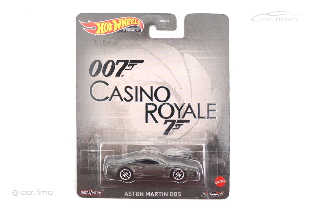 Retro Entertainment Aston Martin DBS Casino Royale James Bond 007 Hot Wheels 1:64 DMC55-HKC21