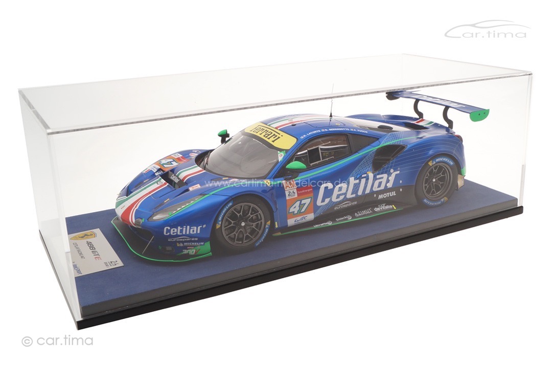 Ferrari 488 GTE Evo 24h Le Mans 2021 Lacorte/Sernagiotto/Fuoco LookSmart 1:18 LS18LM028