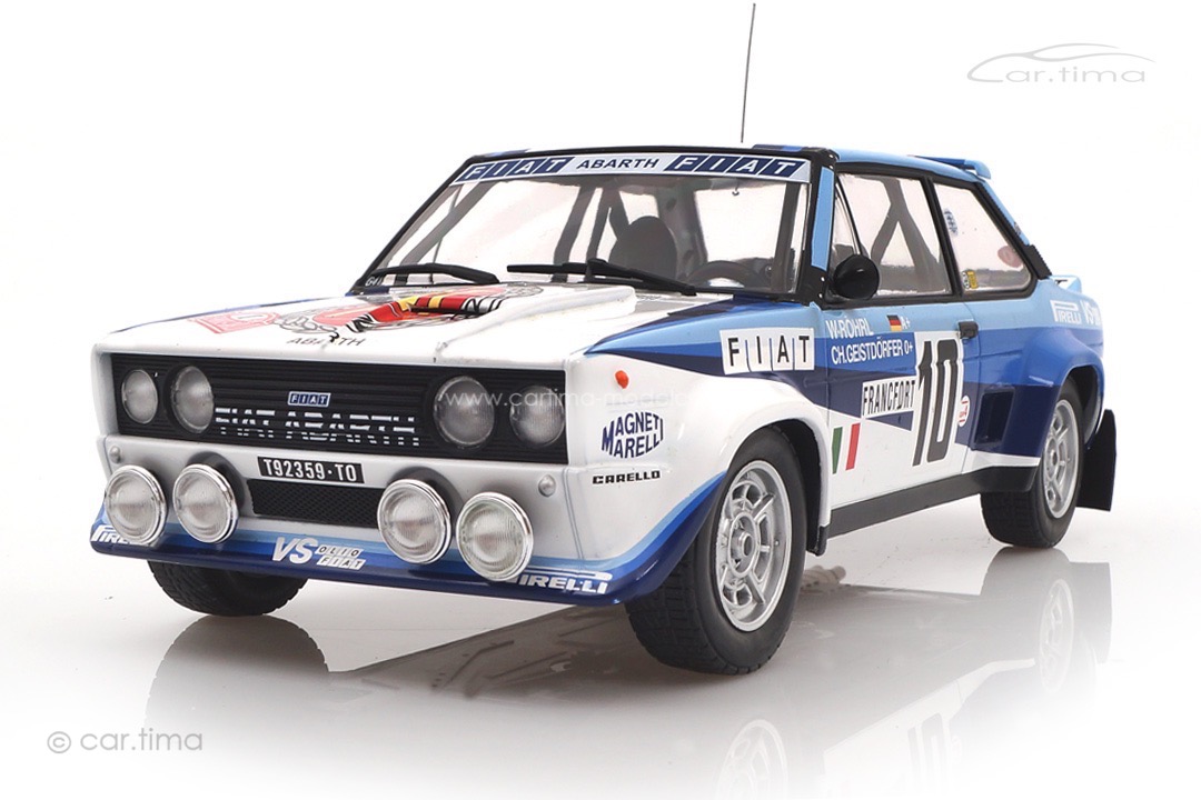 Fiat 131 Abarth Winner Rallye Monte Carlo 1980 Röhrl/Geistdörfer Werk83 1:18 W18006001