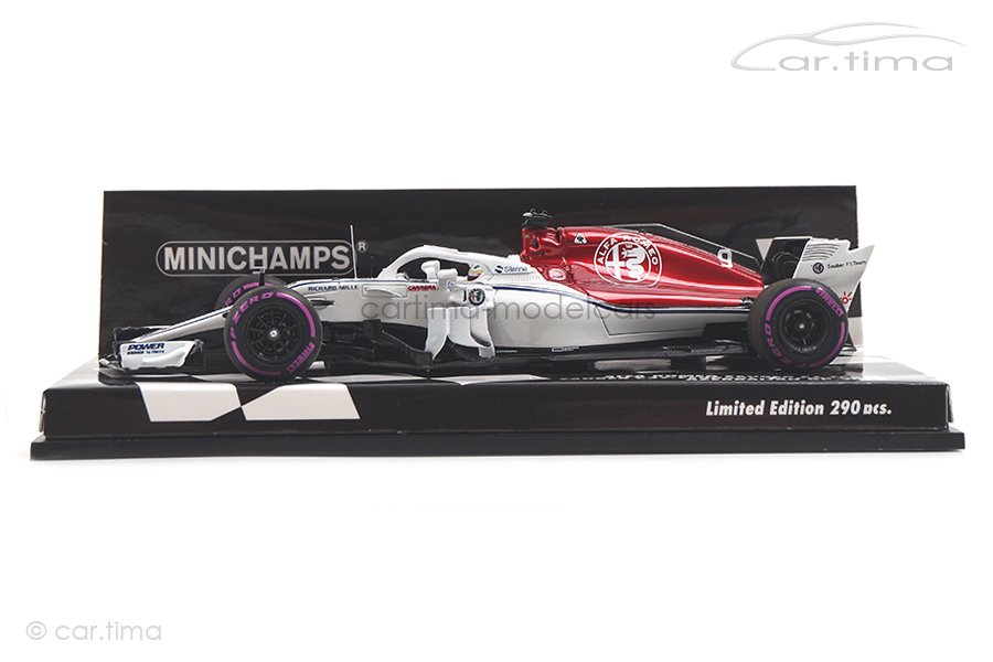 Alfa Romeo Sauber Ferrari C37 GP Azerbaijan 2018 Ericsson Minichamps 1:43 417180409