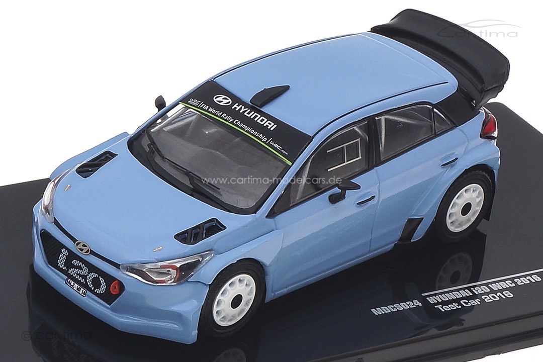 Hyundai i20 WRC Test Car 2016 Paddon/Sordo IXO 1:43 MDCS024 Hyundai i20 WRC Test Car 2016 Paddon/Sordo IXO 1:43 MDCS024