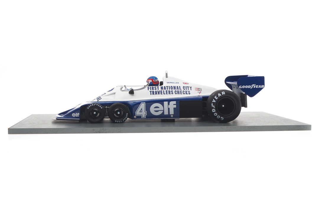 Tyrrell P34 GP Süd Afrika 1977 Patrick Depailler Spark 1:18 18S571