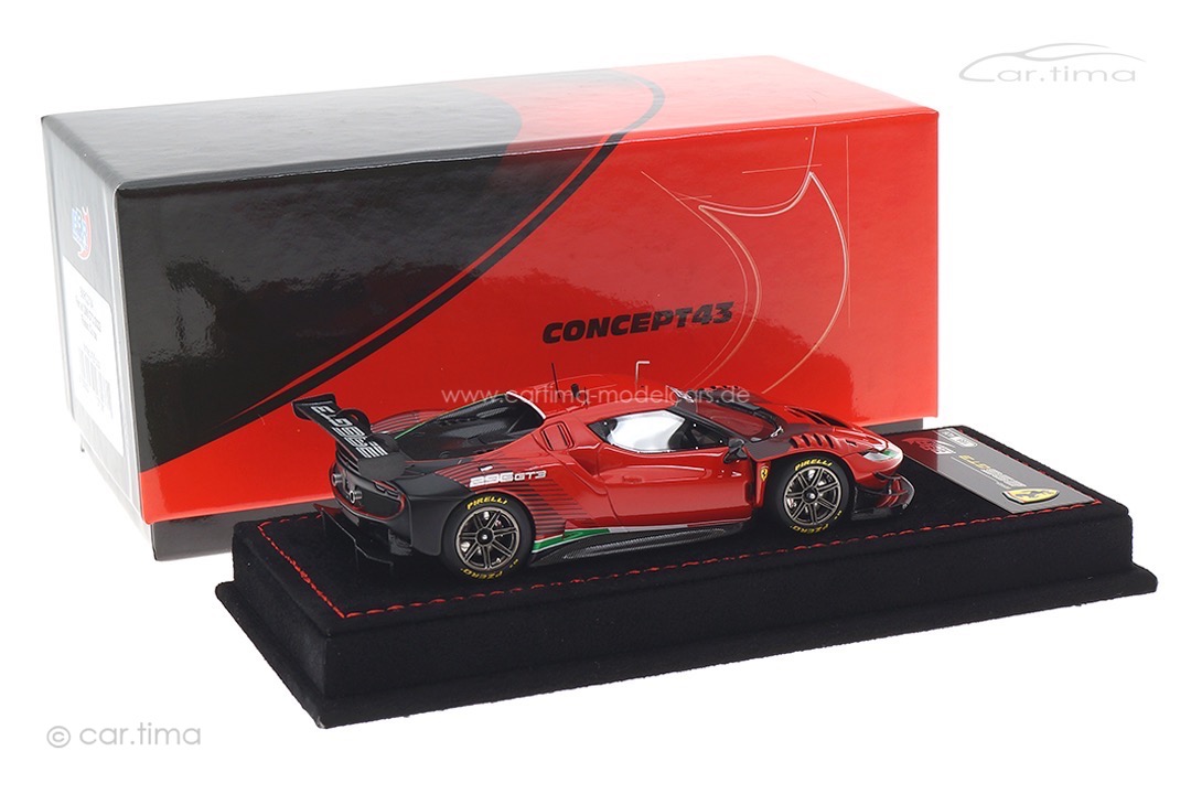 Ferrari 296 GT3 2022 BBR 1:43 BBRC279A Ferrari 296 GT3 2022 BBR 1:43 BBRC279A