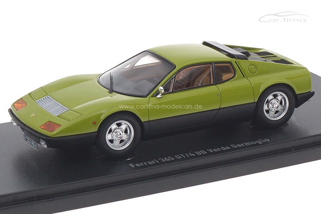 Ferrari 365 GT/4 BB 1976 Verde Germoglio Autocult 1:43 ATC90196