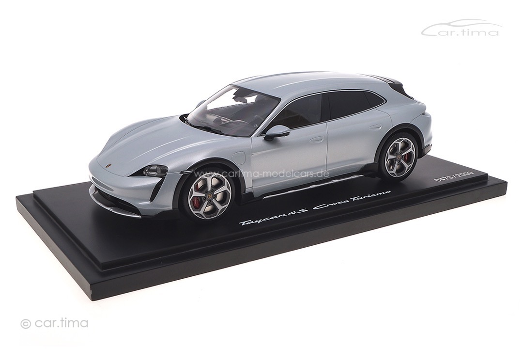 Porsche Taycan 4S Cross Turismo Eisgraumet. Minichamps 1:18 WAP0217840M004